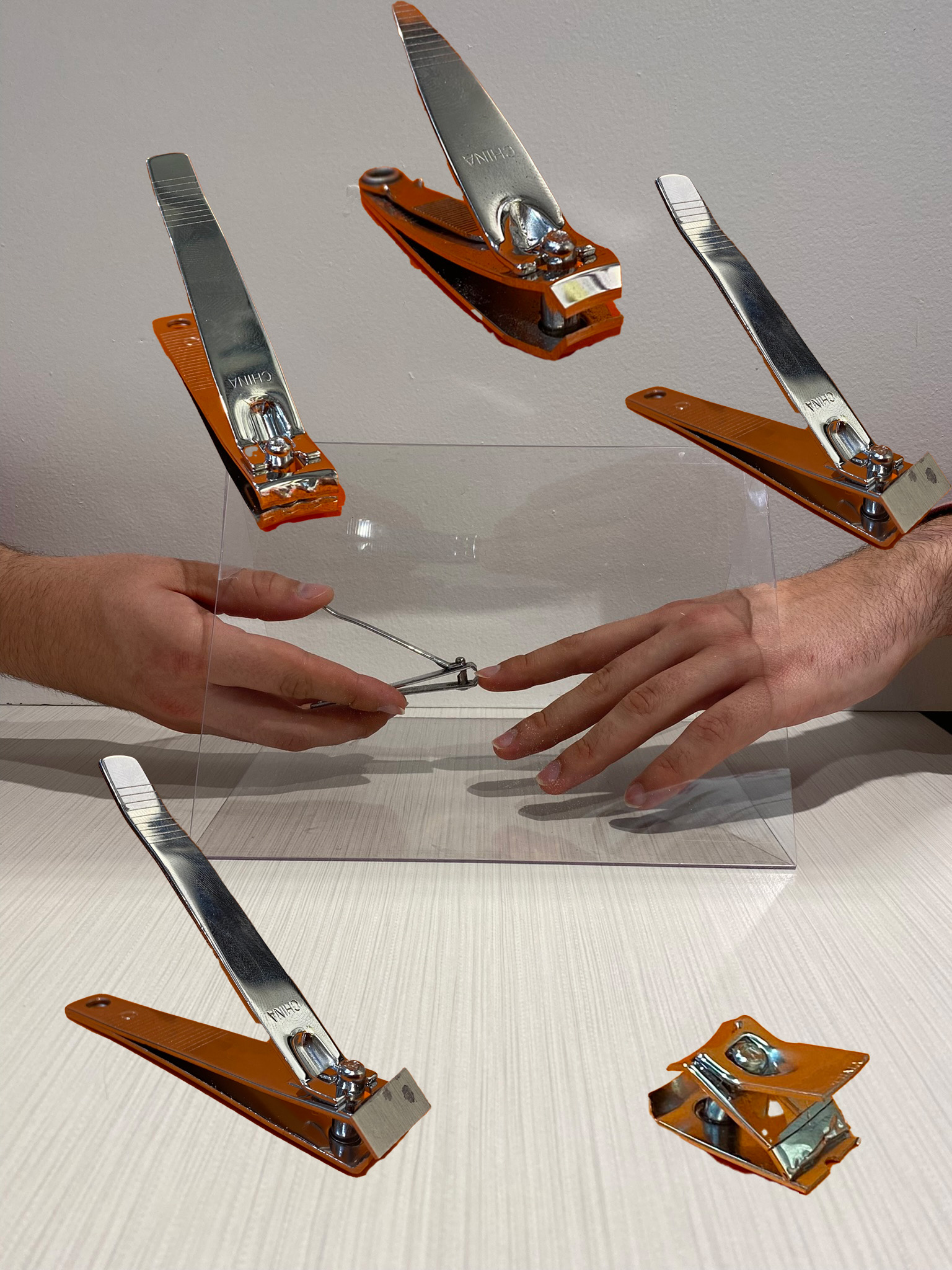 An anti-design project, creating 7 bad nail clippers to dramaticise the isues I have with common designs availible on the market.